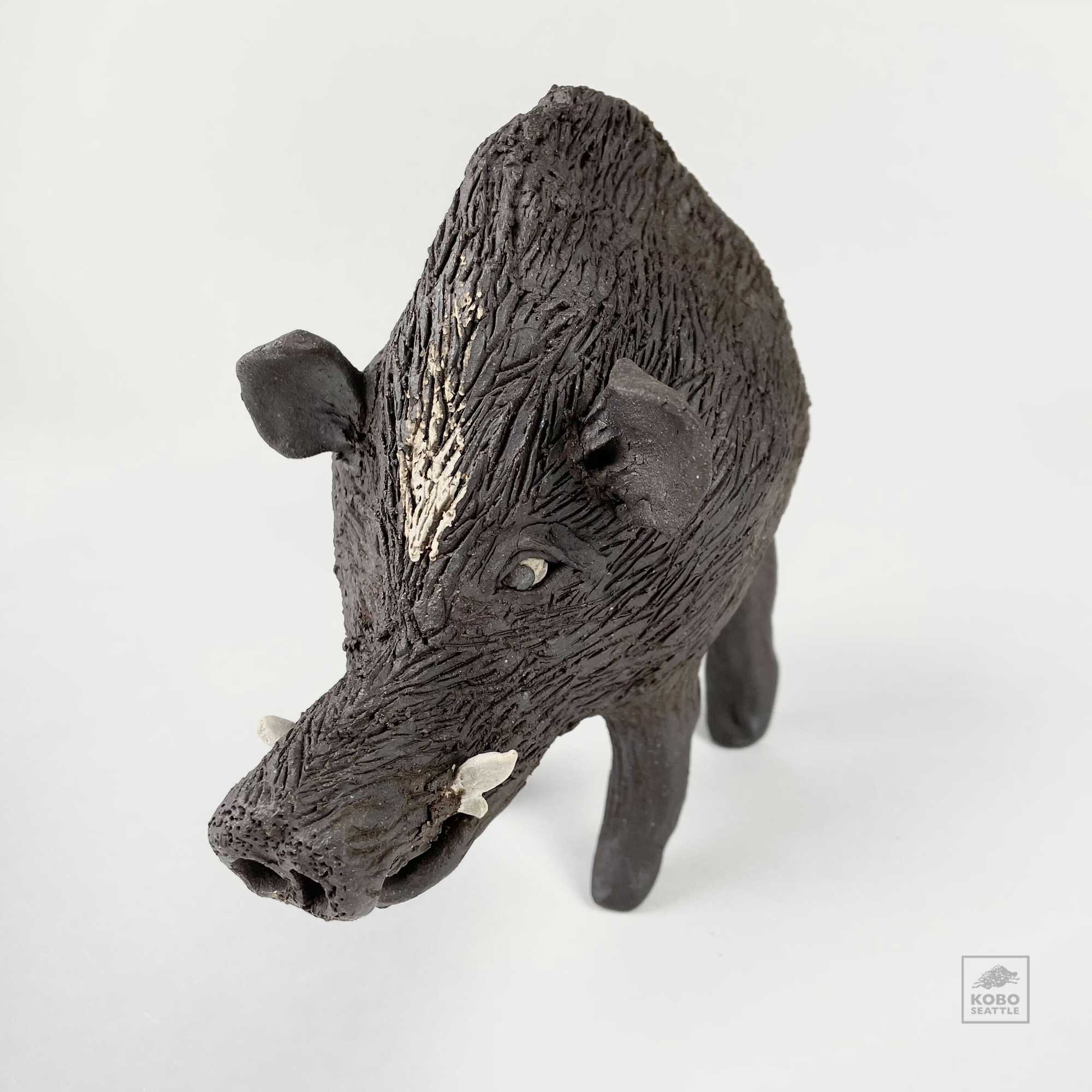 Brown Boar 07 by Lisa Asagi