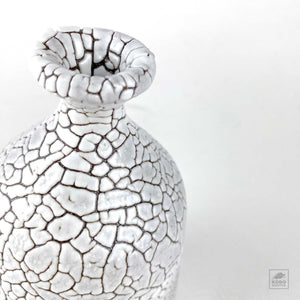 Tall Clay Vase by Brendan Fuller