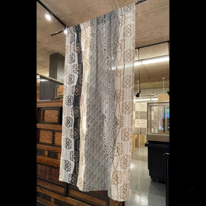 Kimono Cotton with Kantha Curtain 113