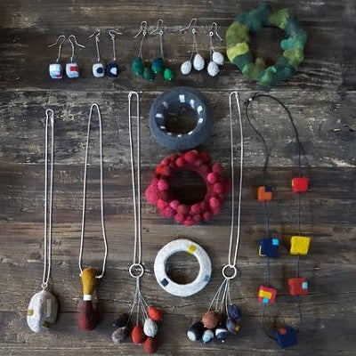 Northwest artist, Cynthia Toops' new work in felt