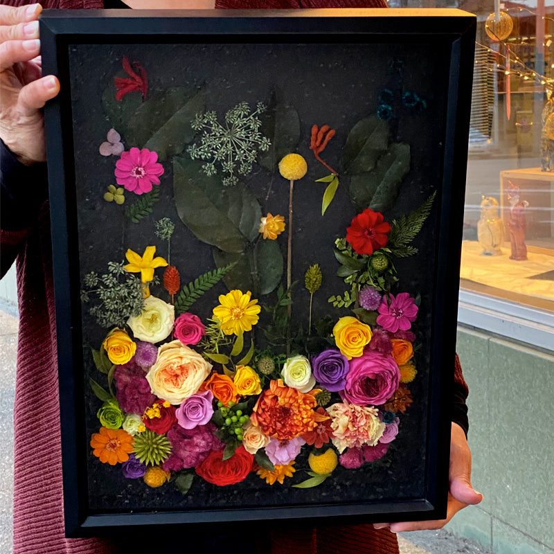Preserved Floral Shadowbox Workshop with Delinger & Radovich