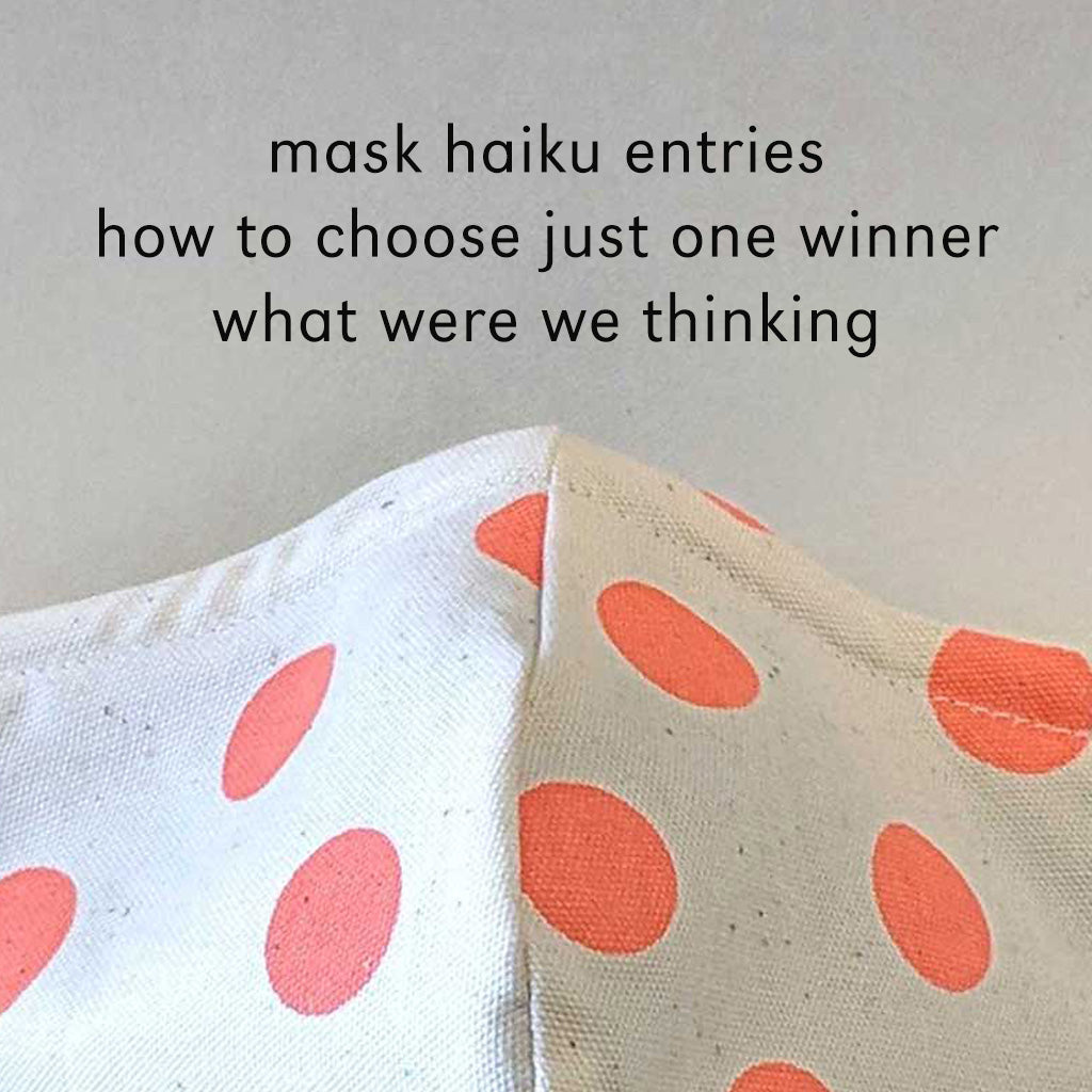 Mask Haiku Challenge -THANK YOU!