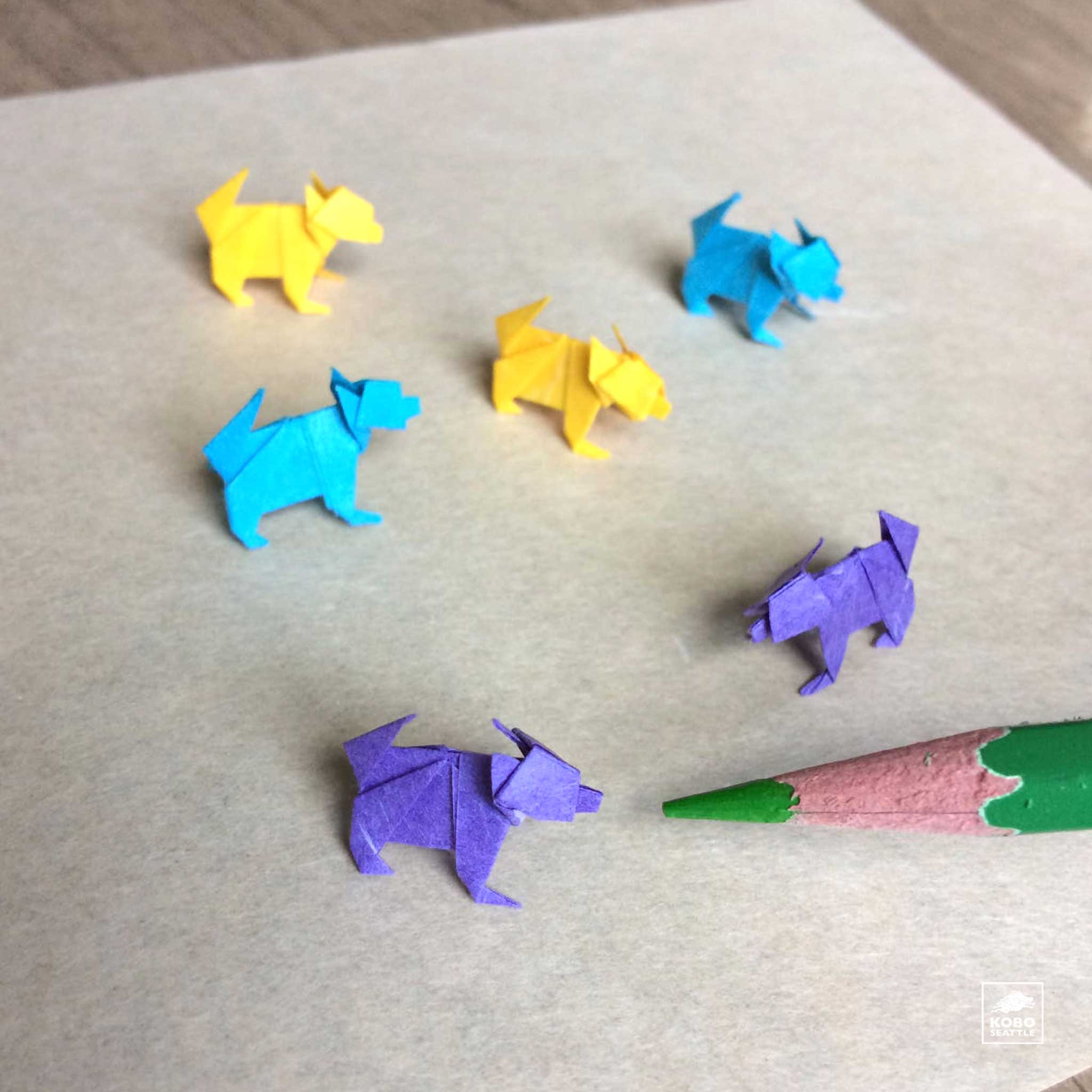 Sakiko Fukuda's Tiny and Big Origami - KoboSeattle