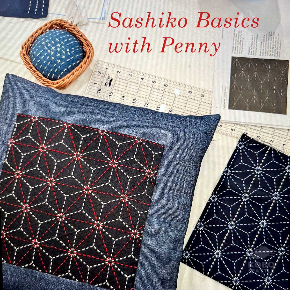 Sashiko Saturday Workshops