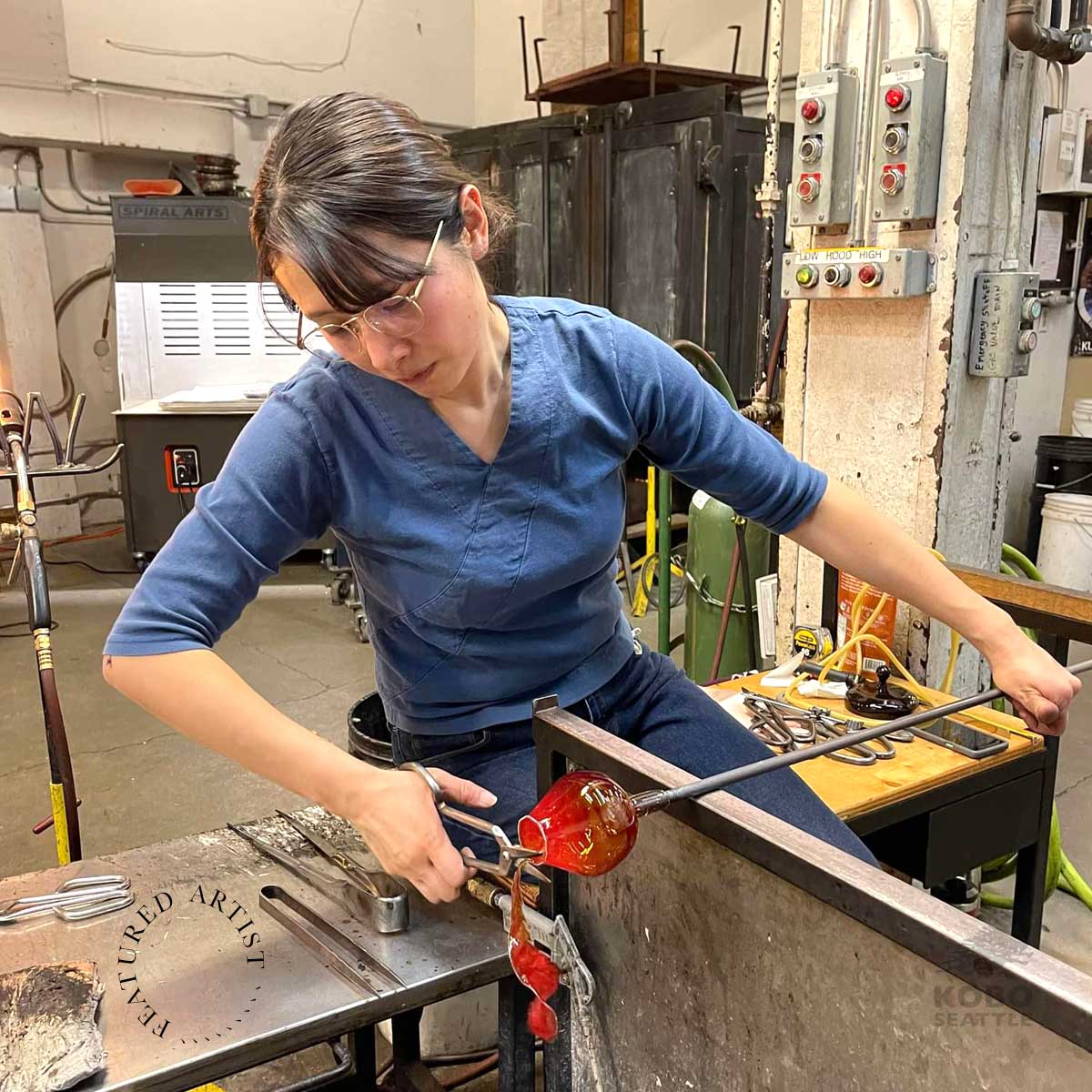 Sayuri Fukuda, Glass Artist