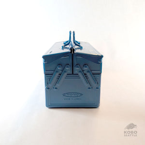 Cantilever Metal Toolbox - Glossy Blue
