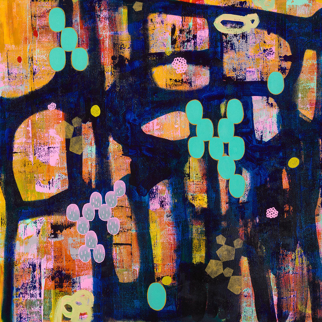 Inner tune 8" x 8" by Junko Yamamoto