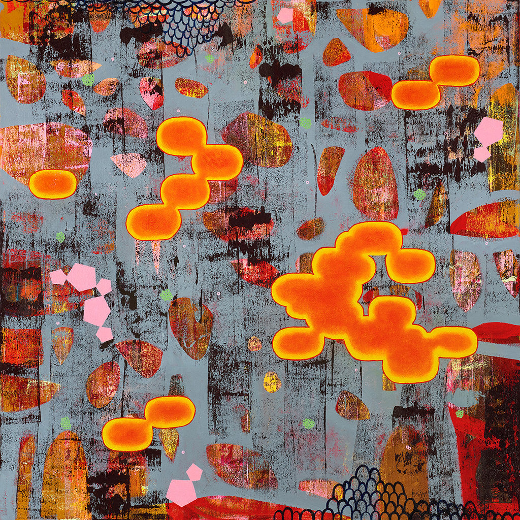 Fragment of time 10" x 10" by Junko Yamamoto