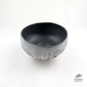 Black & White Incised Bowl/Vase - Aimee Bebeau