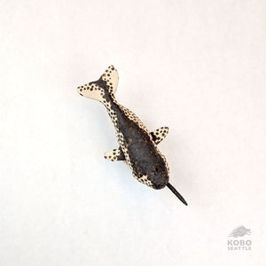 Narwhal Sculpture #1 by Lisa Asagi