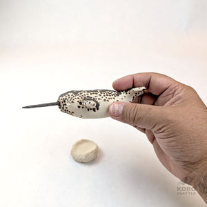 Narwhal Sculpture #4 by Lisa Asagi