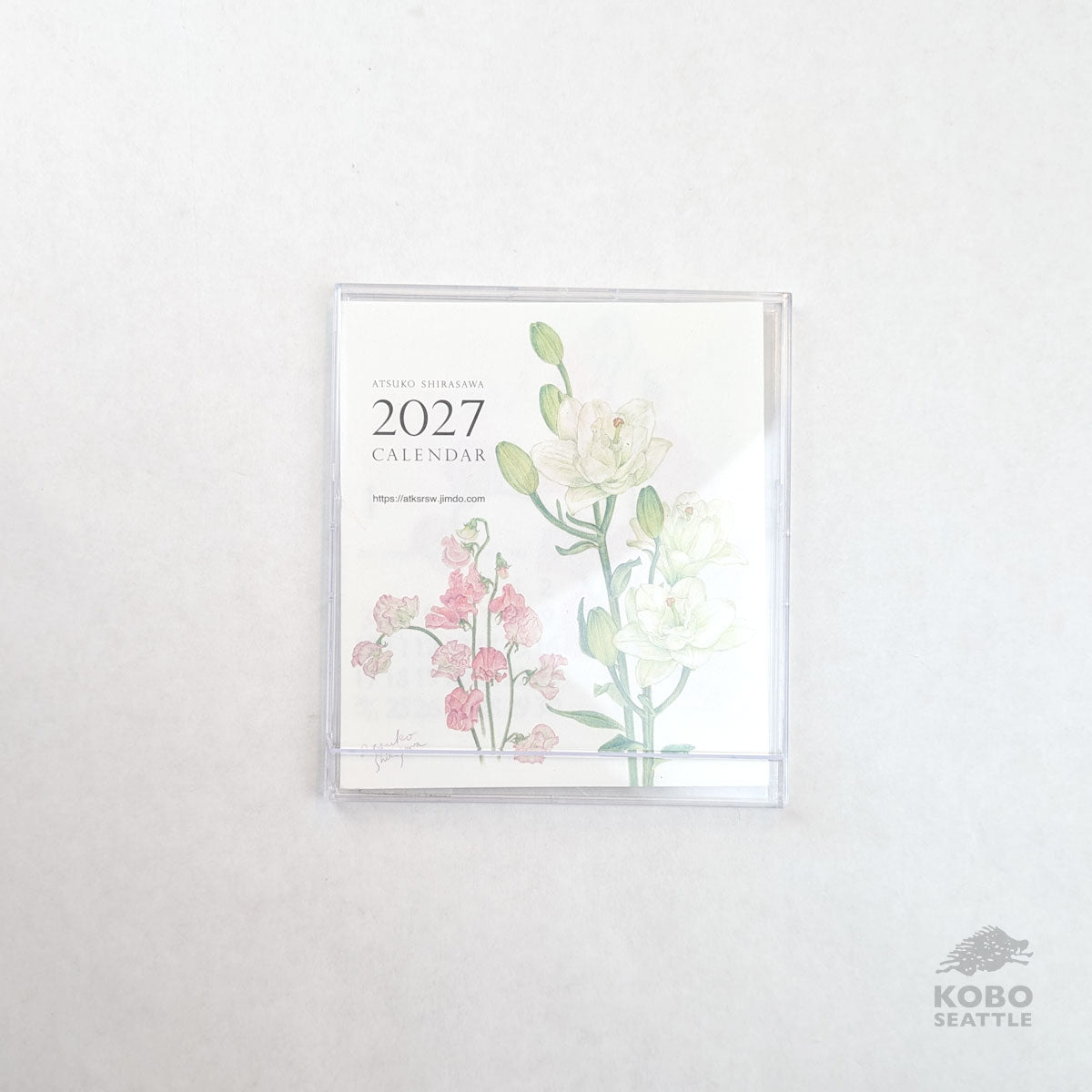 Atsuko Shirasawa 2027 Floral Calendar
