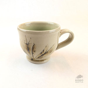 Barb Campbell - Cup with Flower Drawings