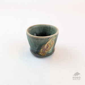 Barb Campbell - Sake Cup (Green)