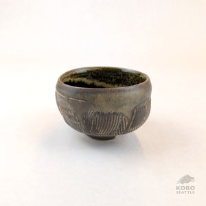 Barb Campbell - Tea Bowl (Brown)