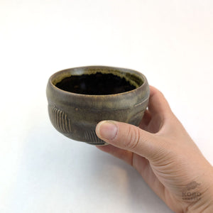 Barb Campbell - Tea Bowl (Brown)