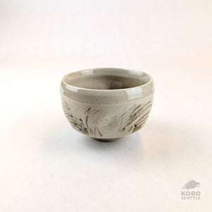Barb Campbell - Tea Bowl (White)