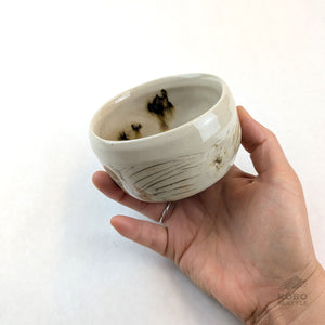 Barb Campbell - Tea Bowl (White)