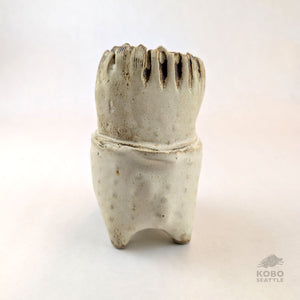 Barb Campbell - Yellow Salt Vase