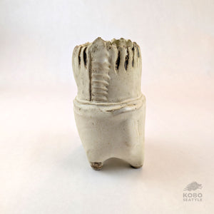 Barb Campbell - Yellow Salt Vase