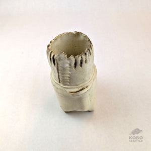 Barb Campbell - Yellow Salt Vase