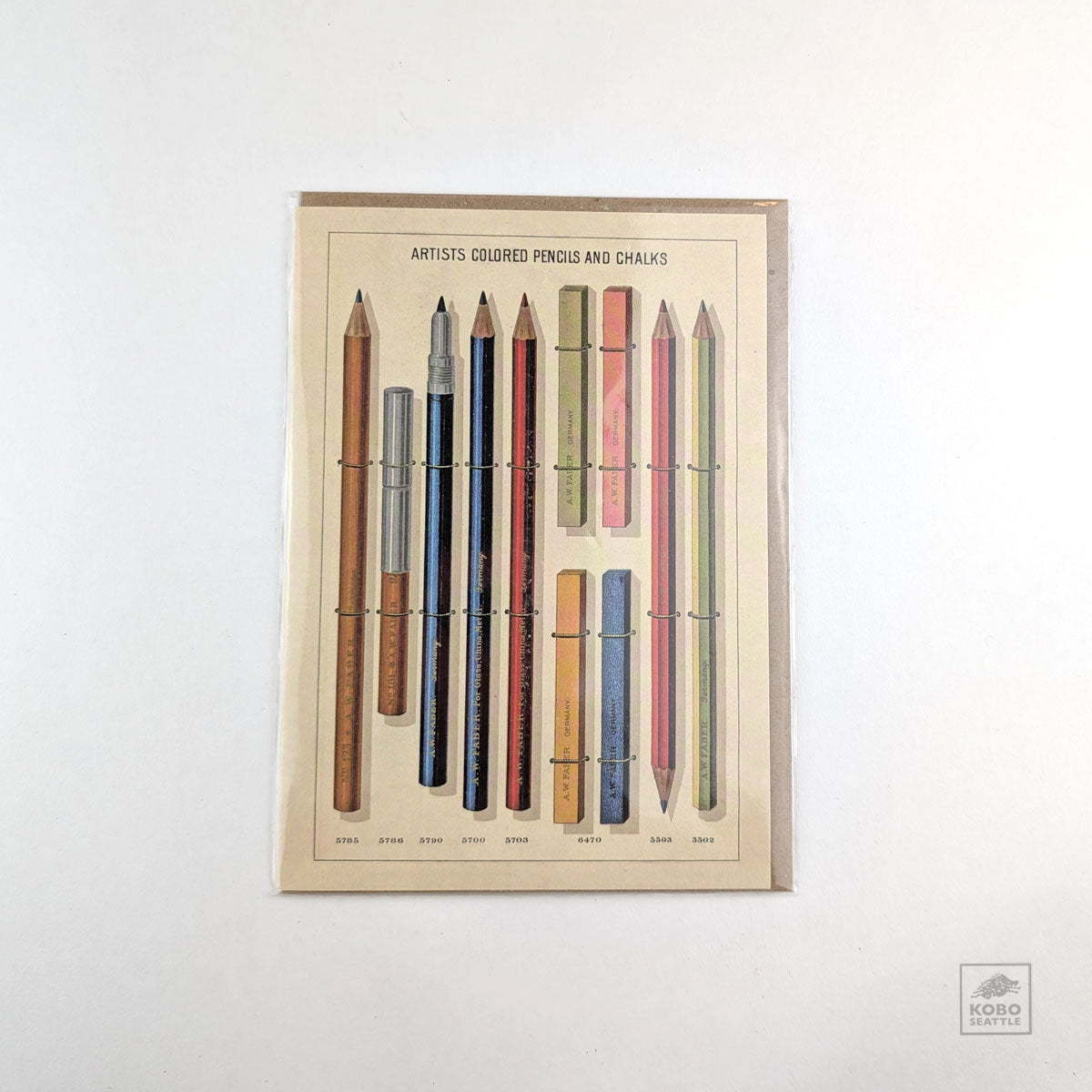 Card - Color Pencils