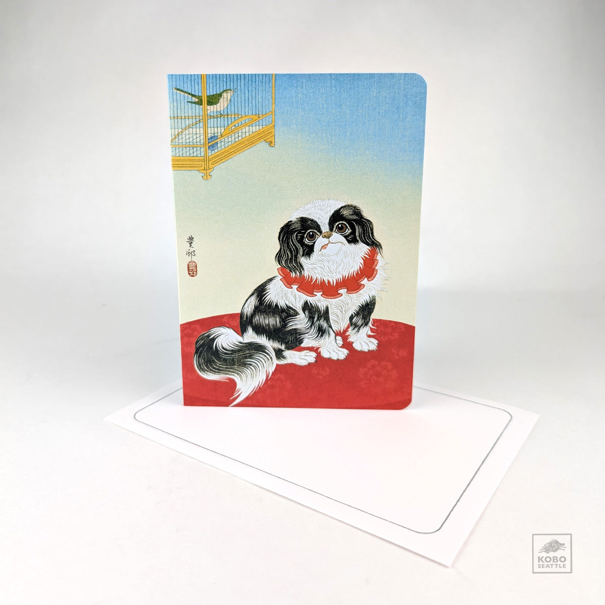 Card - Dog & Bird