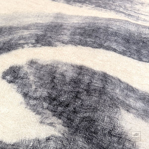 Cashmere Sarong/Scarf - Strokes Print