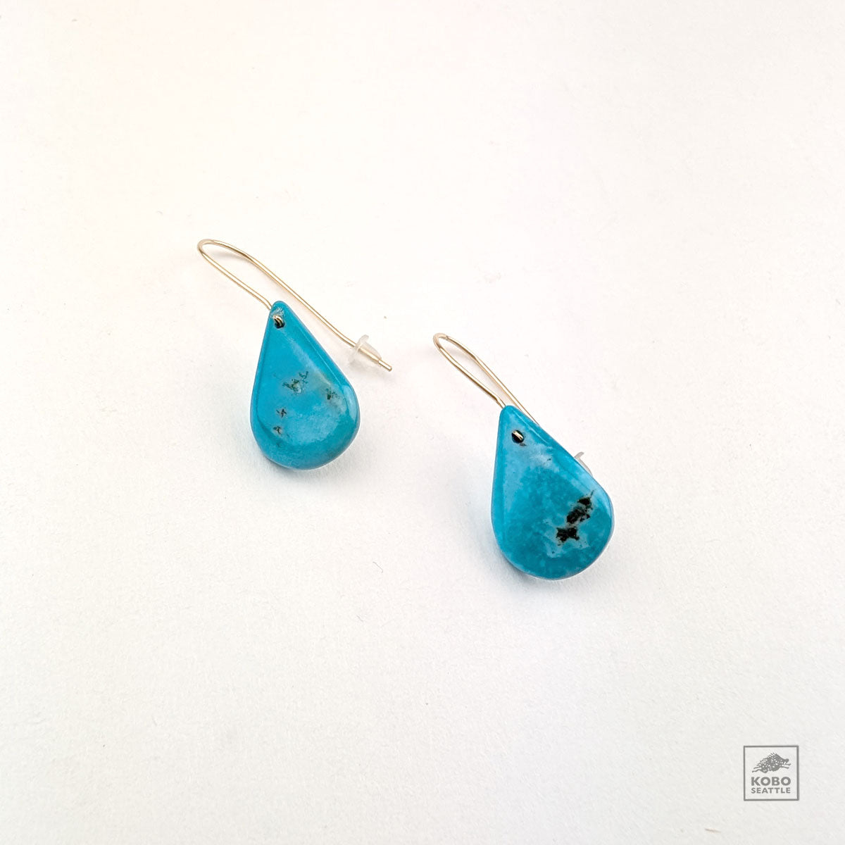 Kingman Turquoise Earrings by Regina Chang