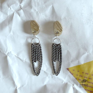 Cascade Stud Earrings by Ann Chikahisa