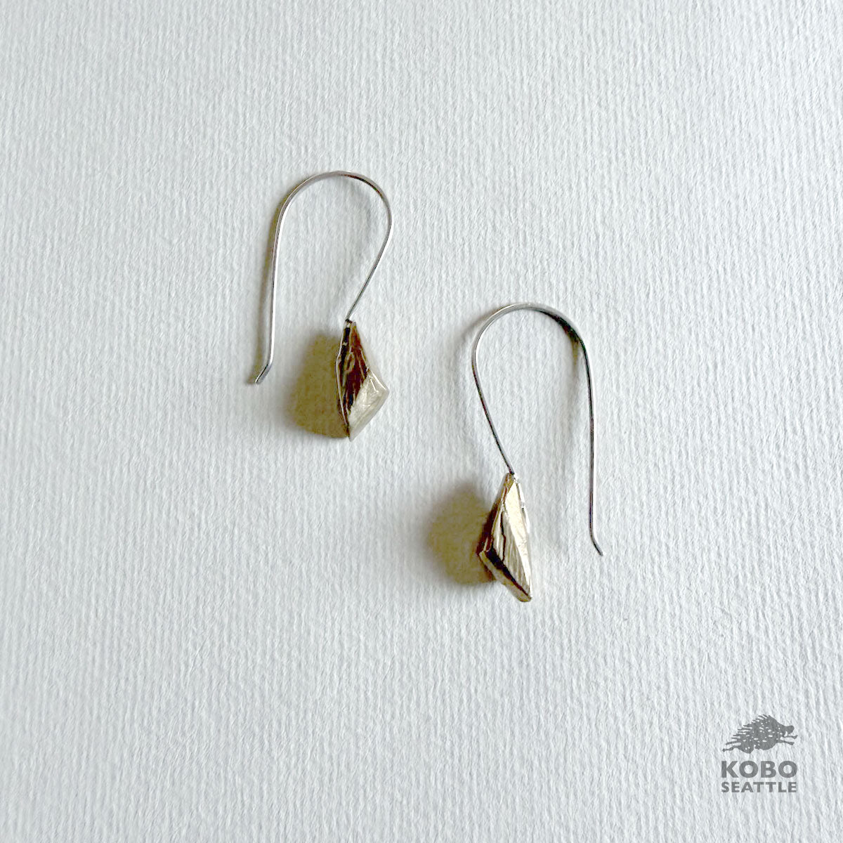 Echo Earrings in Bronze by Ann Chikahisa