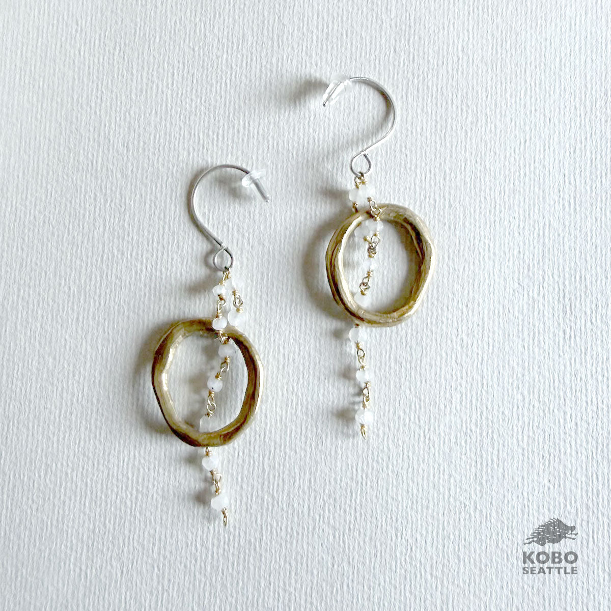 Solar Flare Earrings by Ann Chikahisa