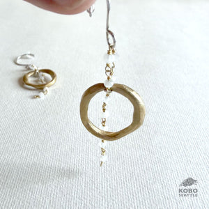 Solar Flare Earrings by Ann Chikahisa