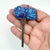 Blue Cornflower Brooch