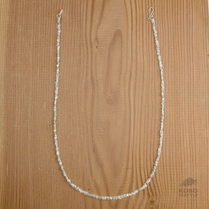 Crocheted Necklace - Sterling Silver from Iris Guy Sofer
