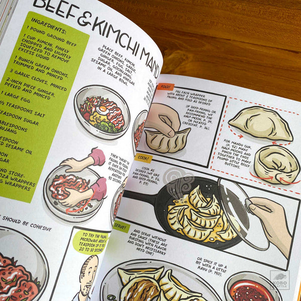 Let's Make Dumplings! A Comic Book Cookbook KoboSeattle