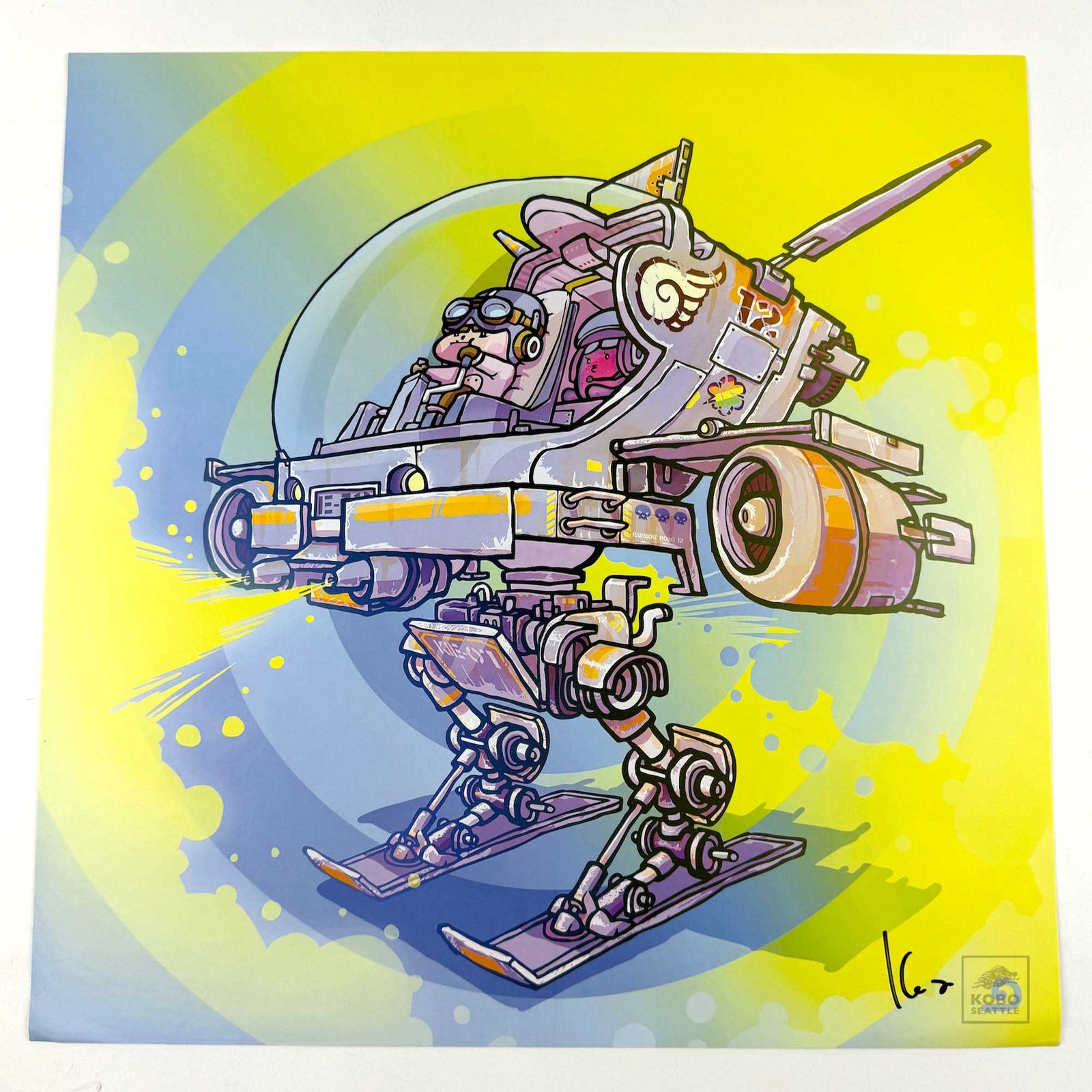 Enfu Print "Rainbow Robo 12 Go"
