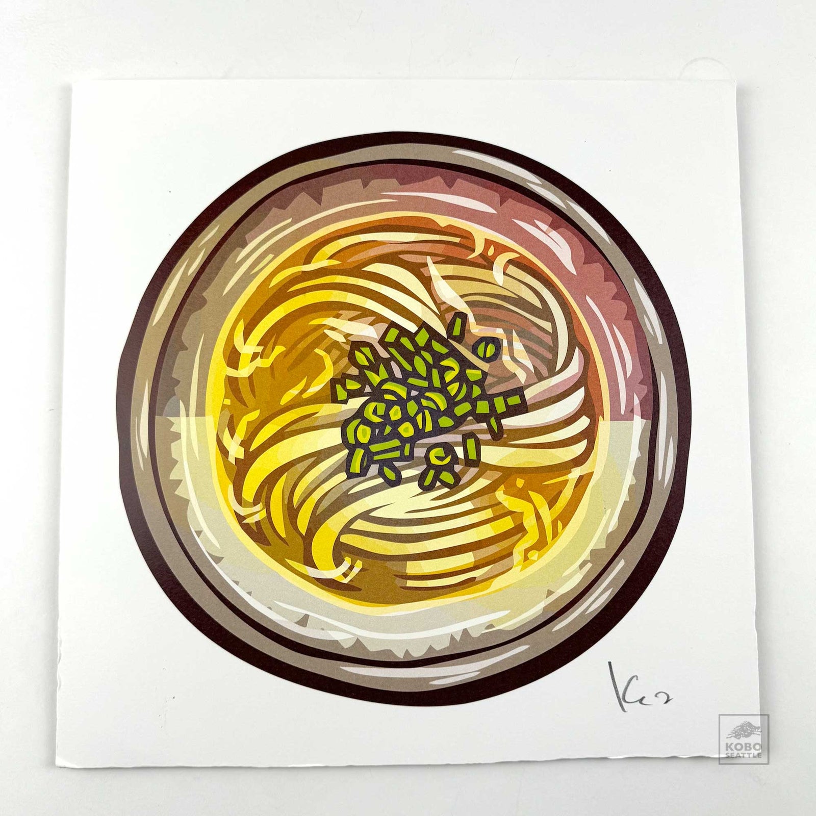 Enfu Print "Kake Udon"