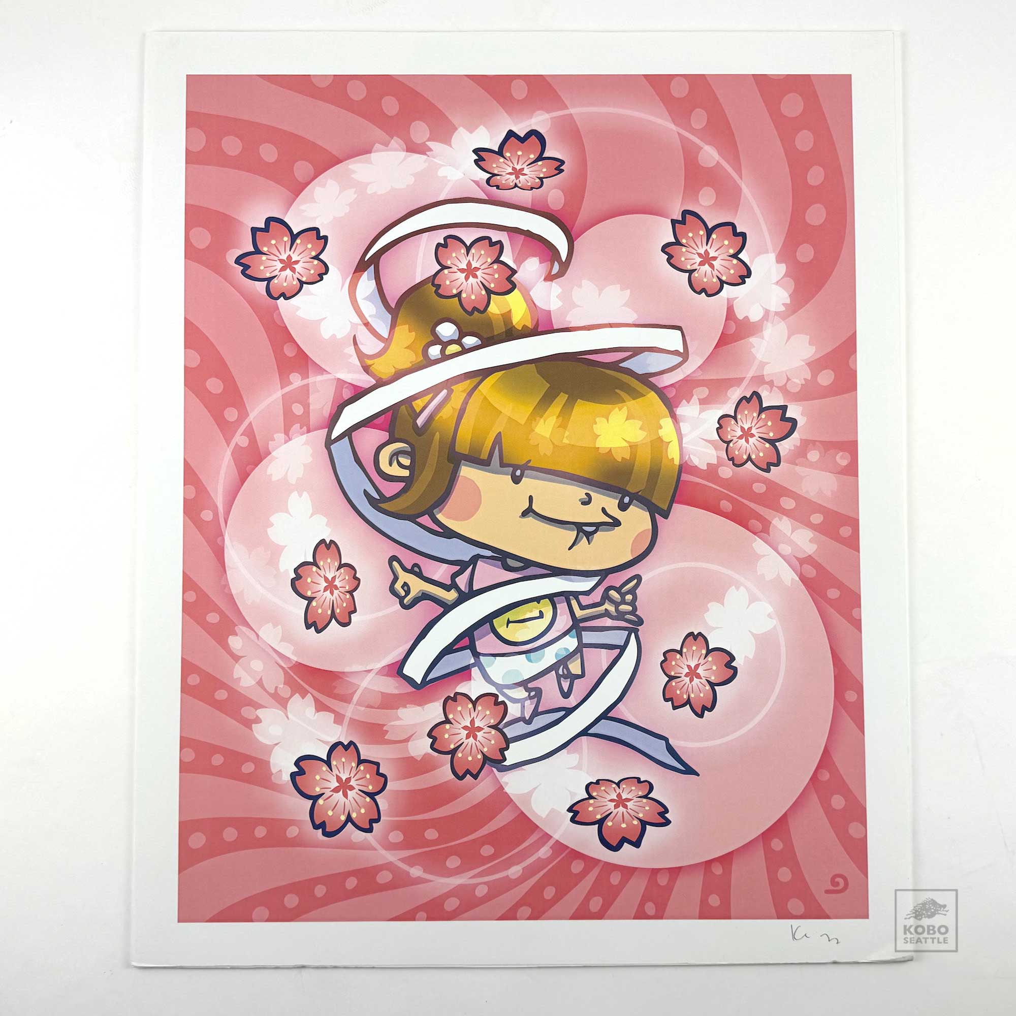 Enfu Print "Elly Powers - Sakura Ribbon"