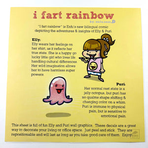 Enfu & Puri Sticker Sheet