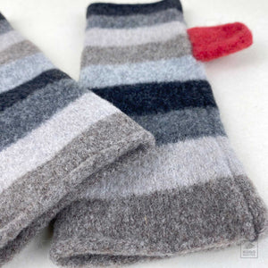 Fingerless Glove Wide Stripes - Two Colorways