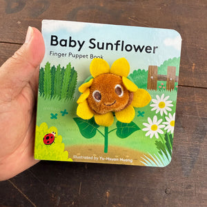 Baby Sunflower Finger Puppet Book