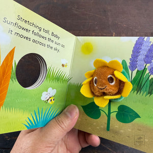 Baby Sunflower Finger Puppet Book