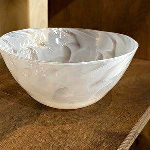 Hand Blown Cloud Bowl by Sayuri Fukuda