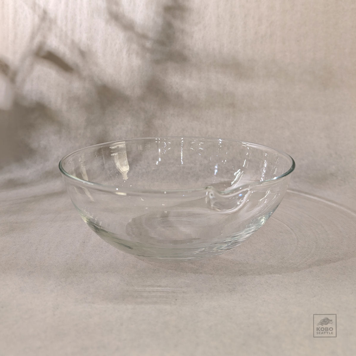 Handblown Glass Rice Shape Bowl 05 by Sayuri Fukuda