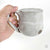 White Glaze on Brown Clay Mug by Brendan Fuller