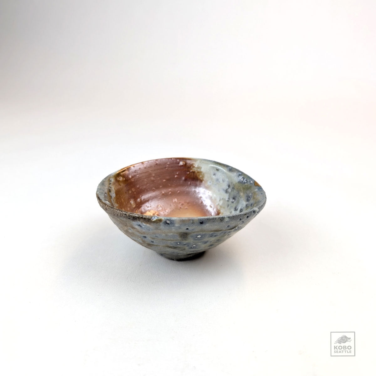 Wood-fired Guinomi with Kintsugi by Anthony Gaudino