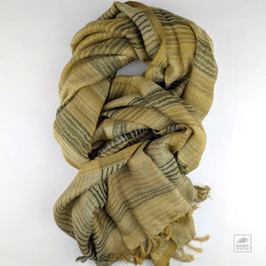 Mulberry Silk Stole - Golden