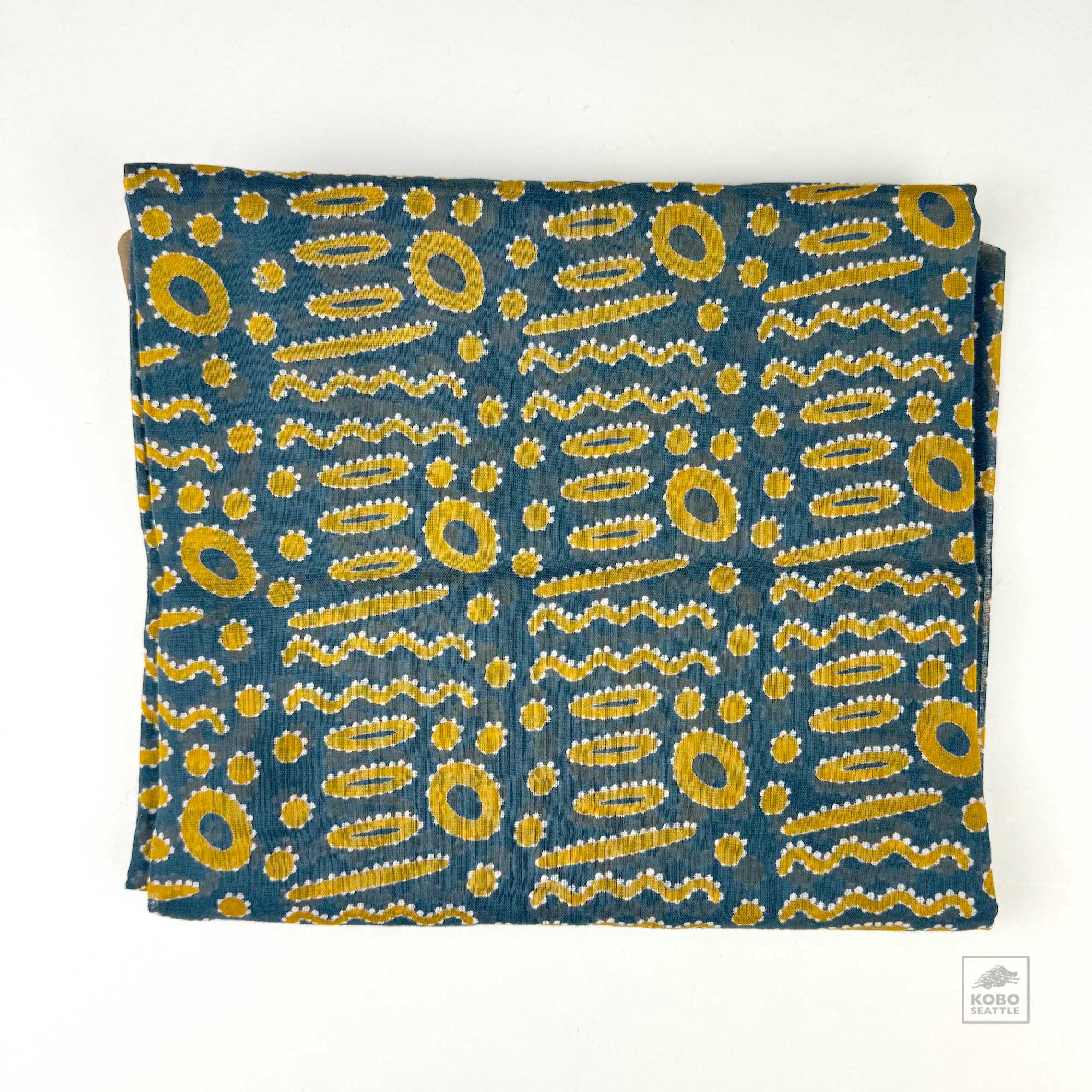 Hand-block Printed Scarf - Palma