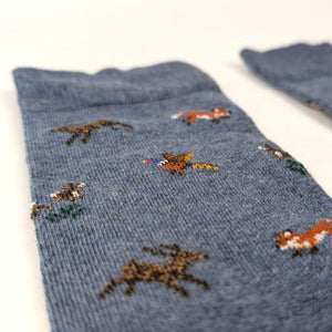 Men’s Socks Woodland - Blue-Gray